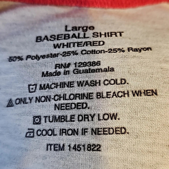 Homemade Valentines Baseball Tee - Picture 4 of 4